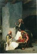 unknow artist Arab or Arabic people and life. Orientalism oil paintings 36 painting